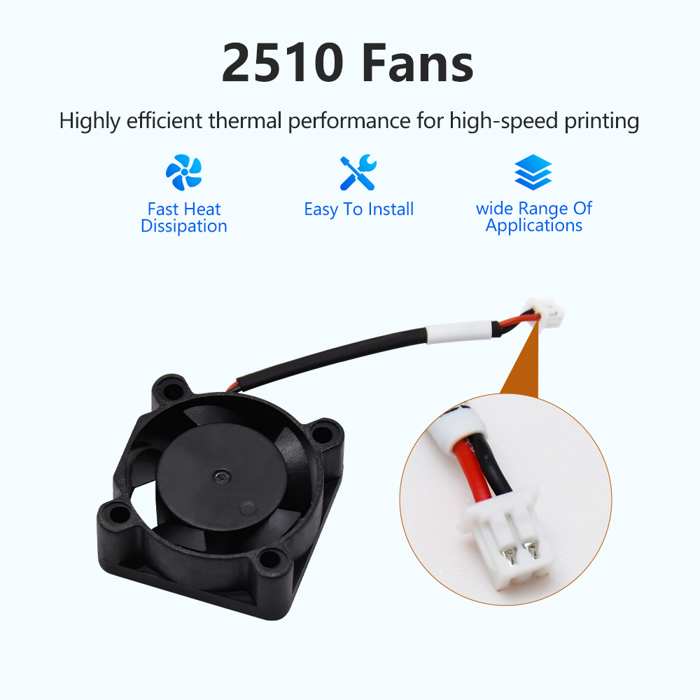 Ball Bearing 2510 Fan for Ende - Creality Printer K1 评论和价格