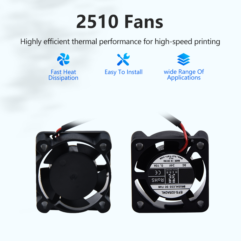 Ball Bearing 2510 Fan for Ende - Creality Printer K1 评论和价格
