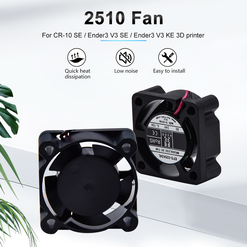 Ball Bearing 2510 Fan for Ende - Creality Printer K1 评论和价格