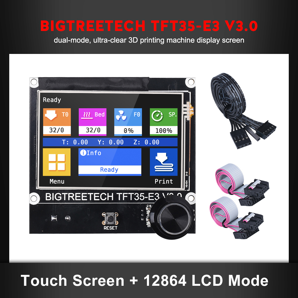BIGTREETECH TFT35 E3 V3.0 3D P - Creality Printer Ender 3 V3 评论和价格