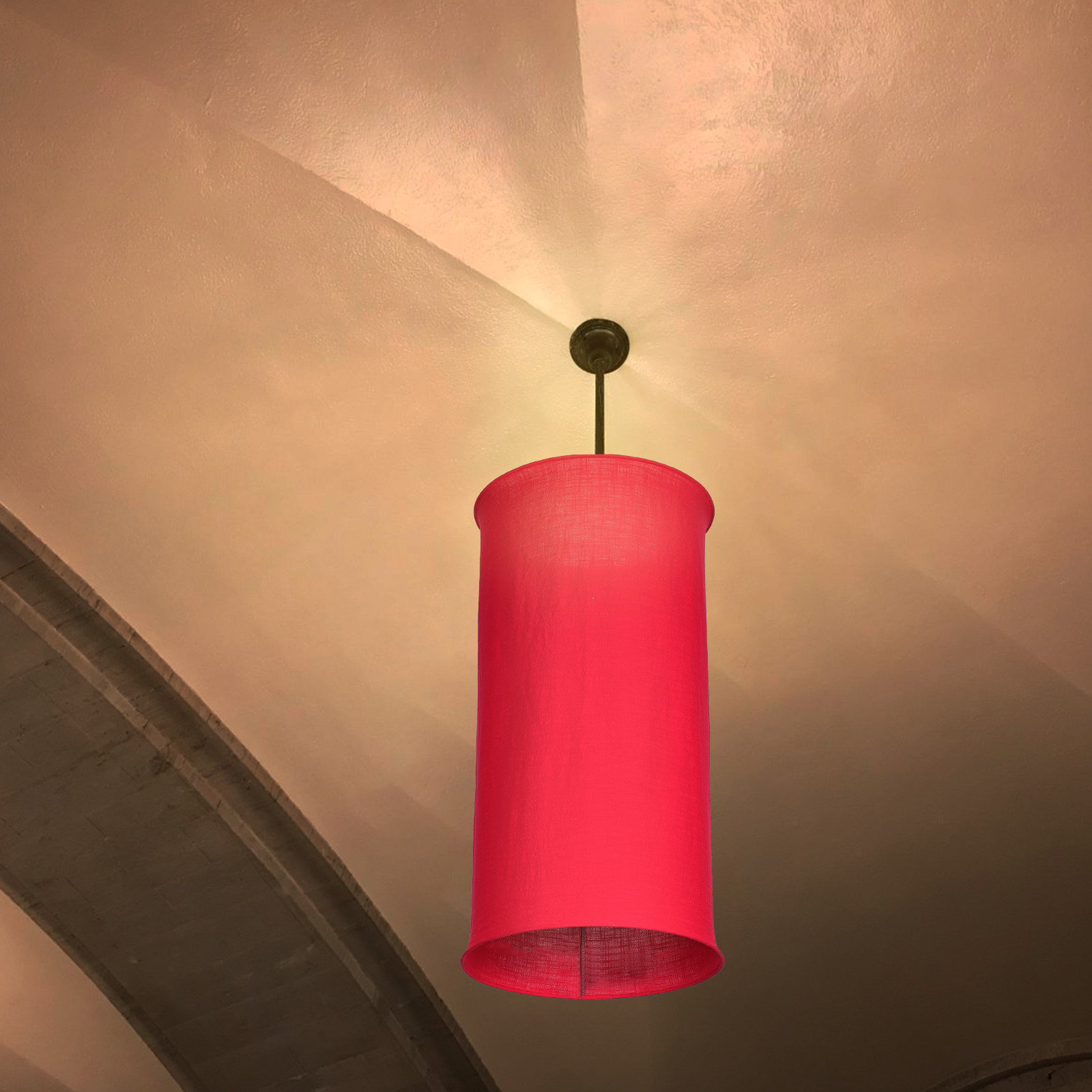 Cloth Lamp Shade E27 White Sim - Plastic Pipe Clip 评论和价格