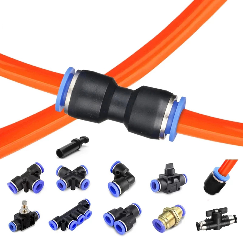 Pneumatic Fitting Fittings Qui - Compression Fitting Brass 评论和价格